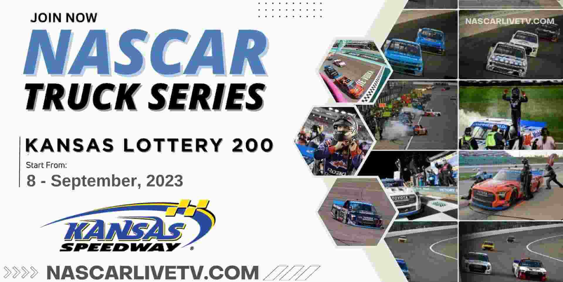NASCAR Truck Kansas 200 Live Stream