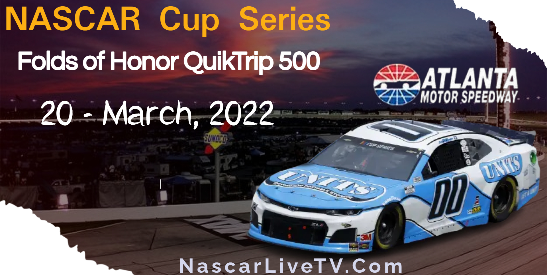 Folds of Honor QuikTrip 500 Live Stream 2022 at Atlanta Motor Speedway