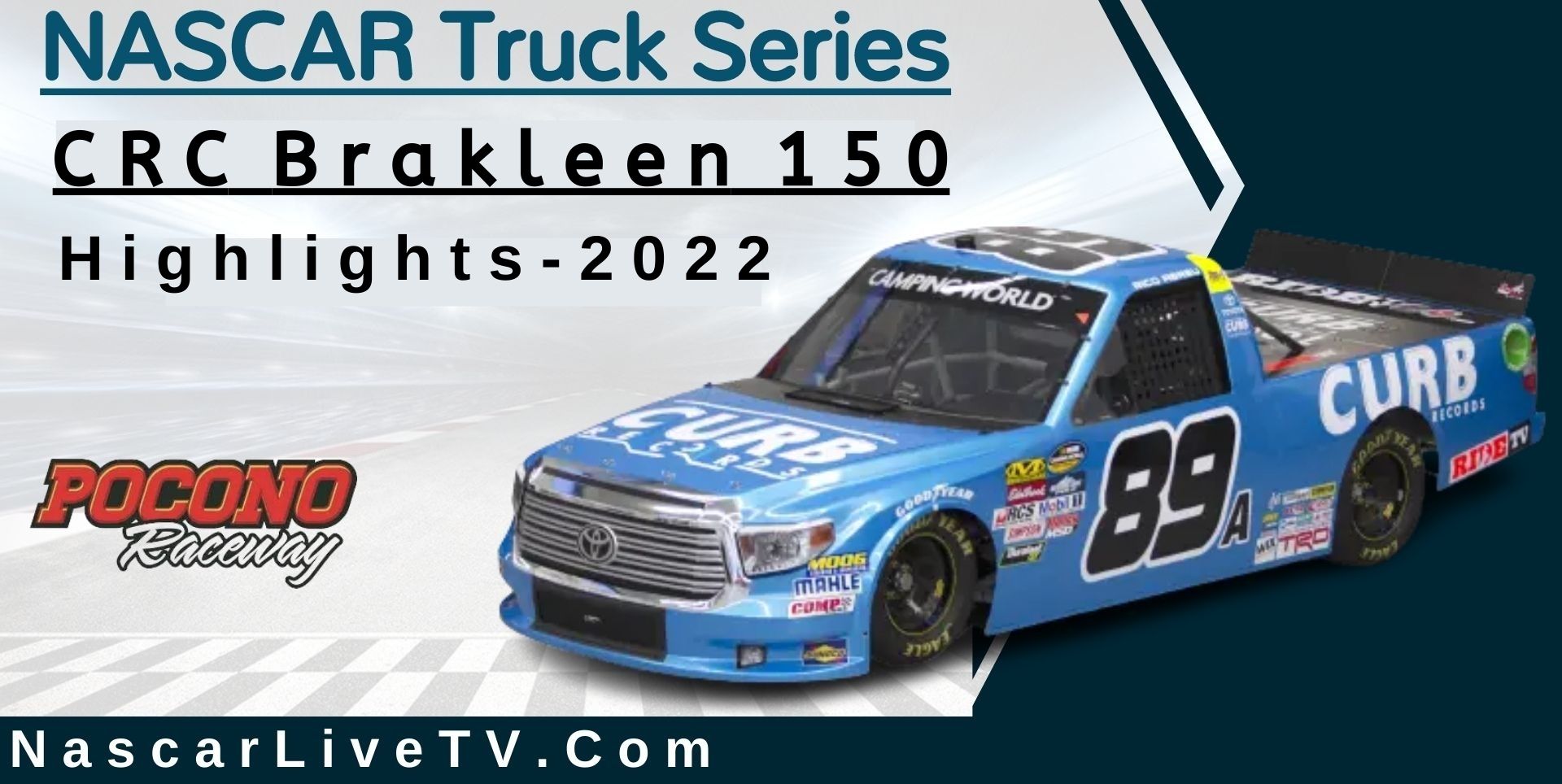 CRC Brakleen 150 Highlights NASCAR Truck Series 2022