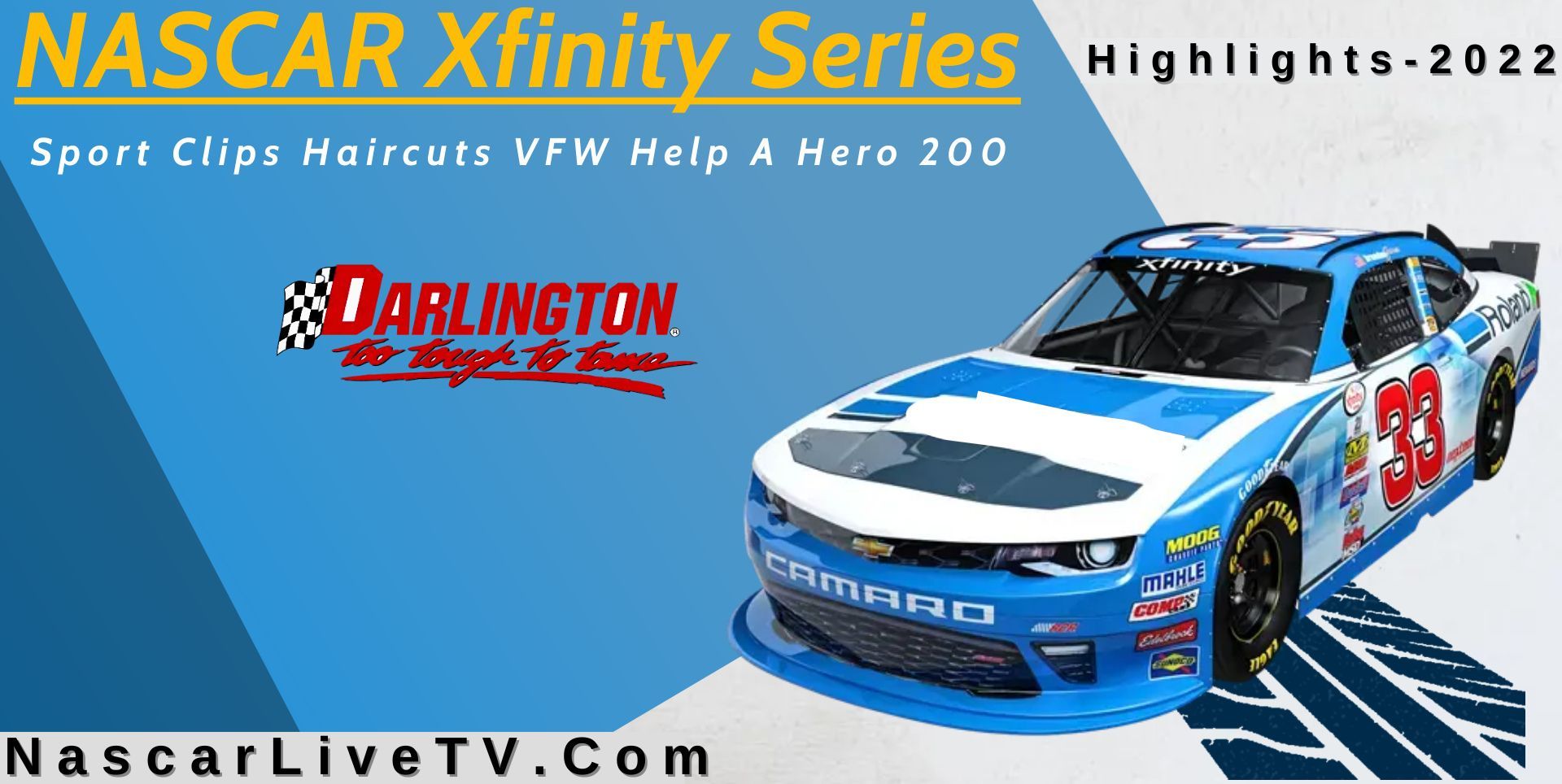 Sport Clips Haircuts VFW Help A Hero 200 Highlights NASCAR 2022
