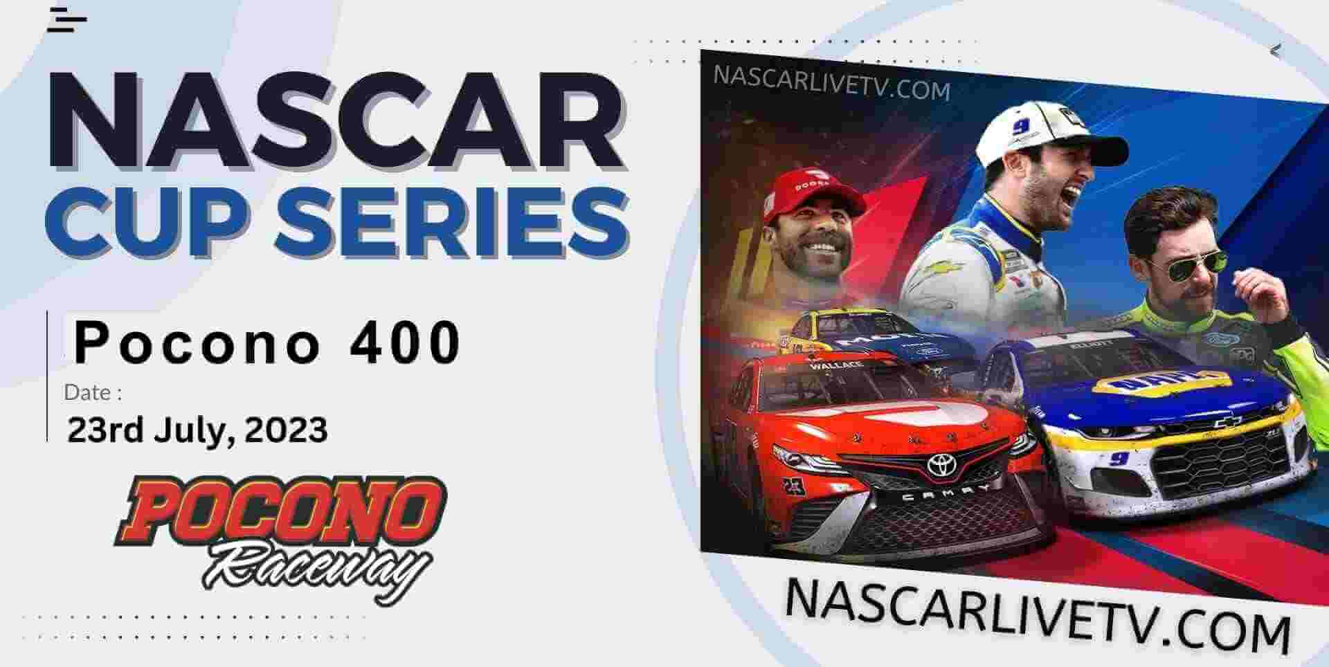 NASCAR Cup Series at Pocono Live Stream 2023 Full Race Replay
