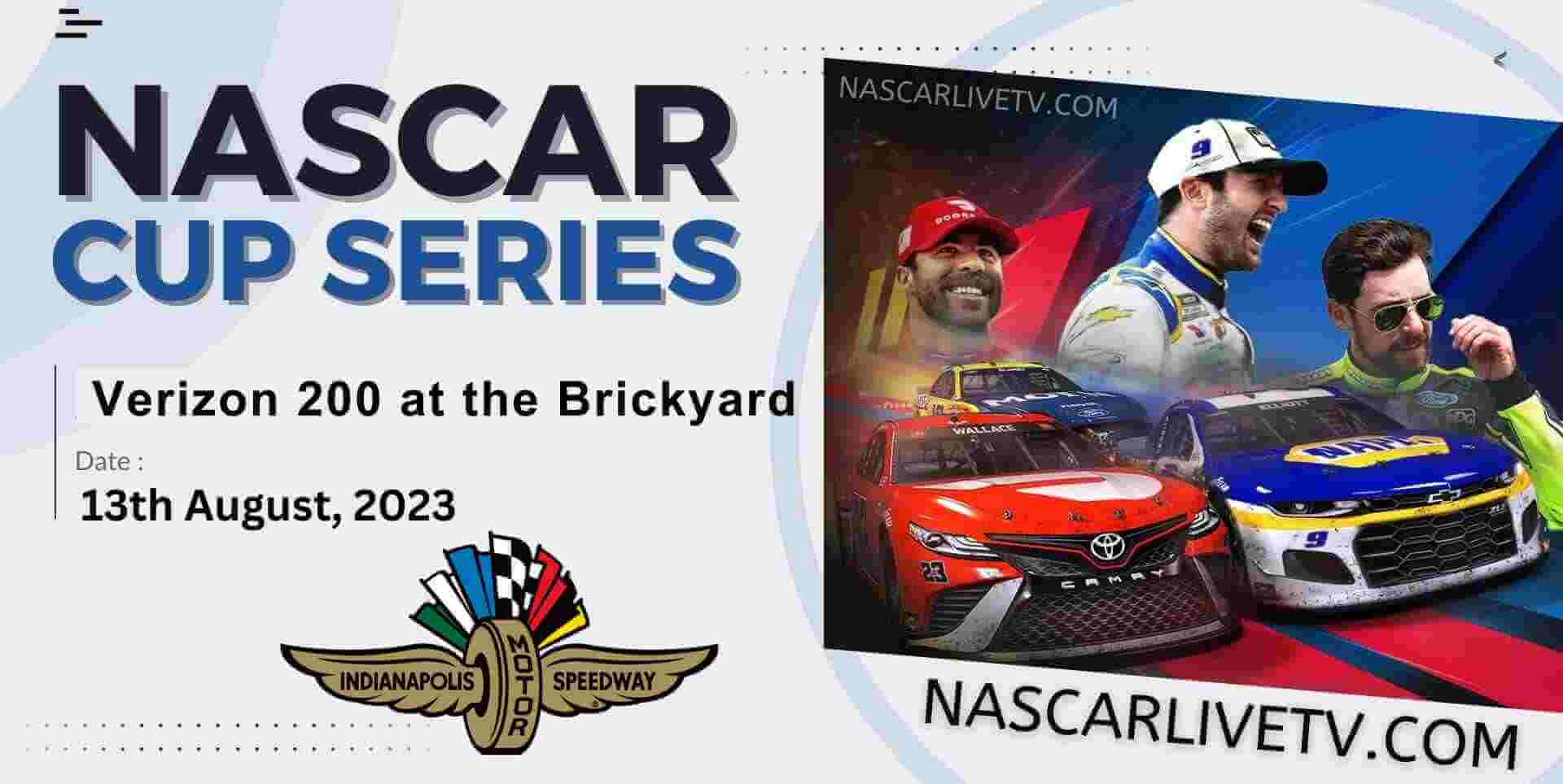 NASCAR Verizon 200 at the Brickyard Live Stream 2023