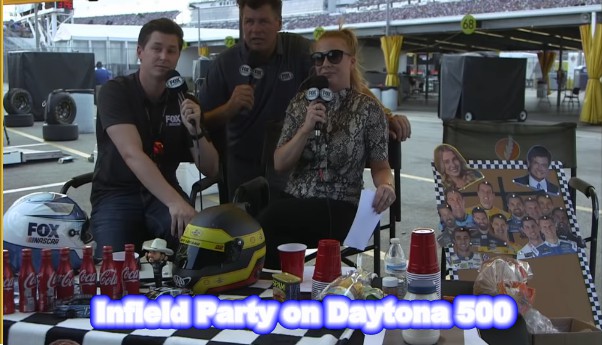 Fox Sports Set Infield Party of Daytona 500