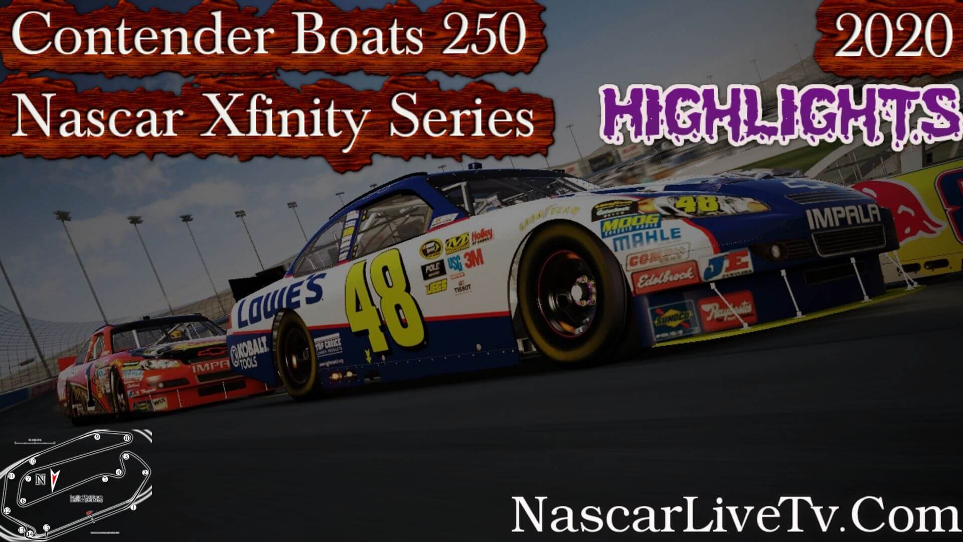 Contender Boats 250 Xfinity Series 2020 Highlights