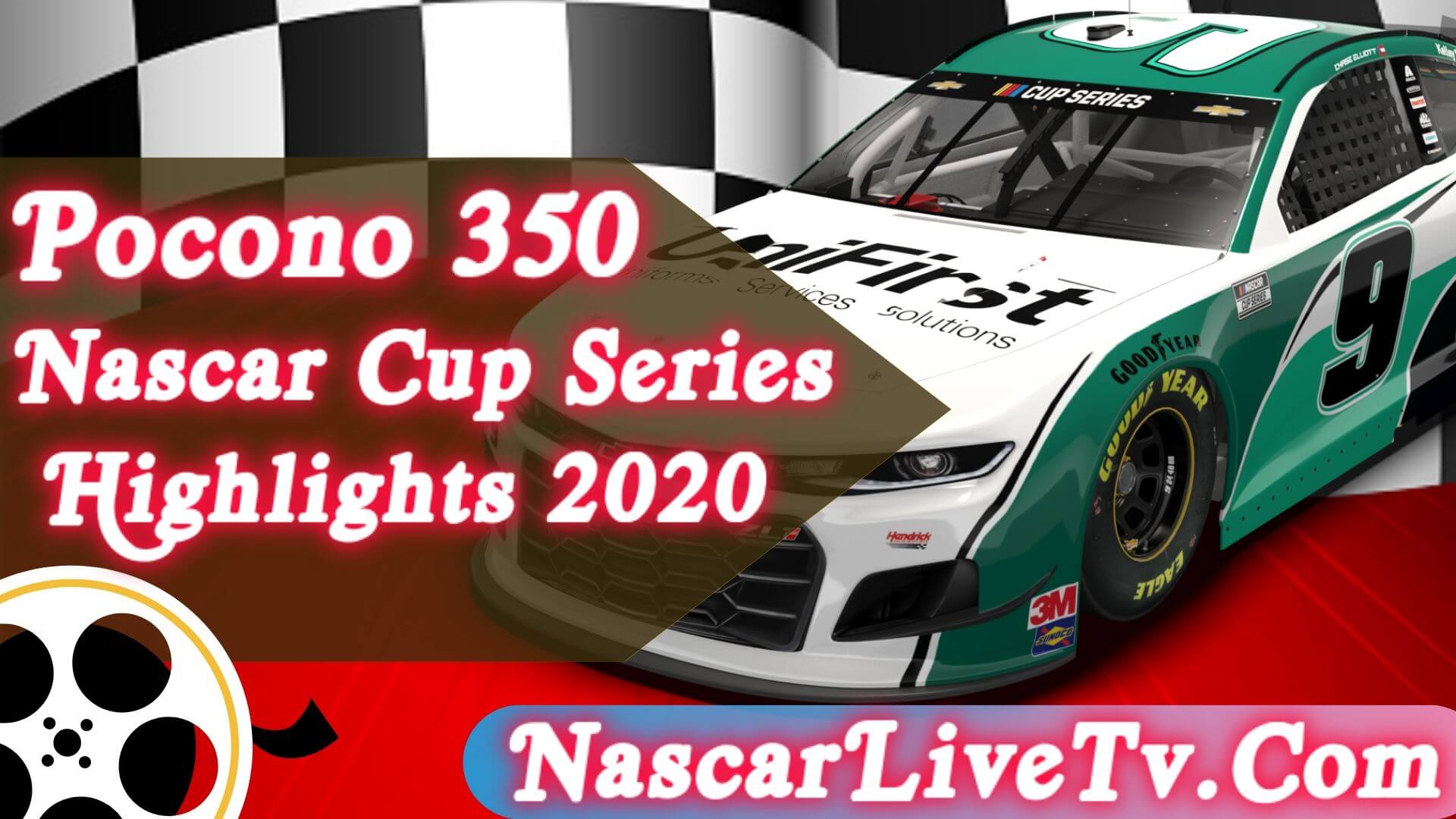 Pocono 350 Nascar Cup Series 2020 Highlights