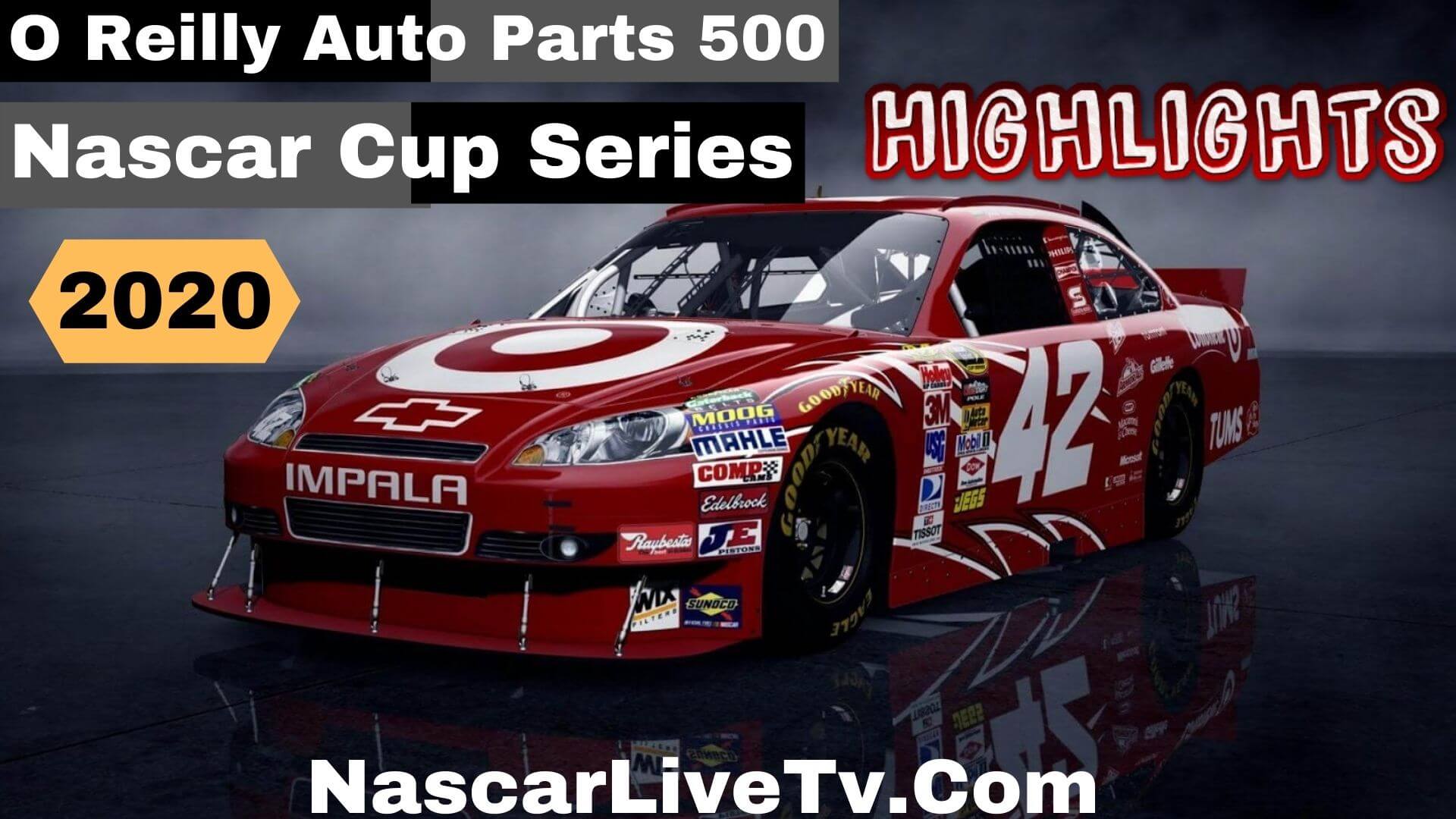 O Reilly Auto Parts 500 Cup Series 2020 Highlights