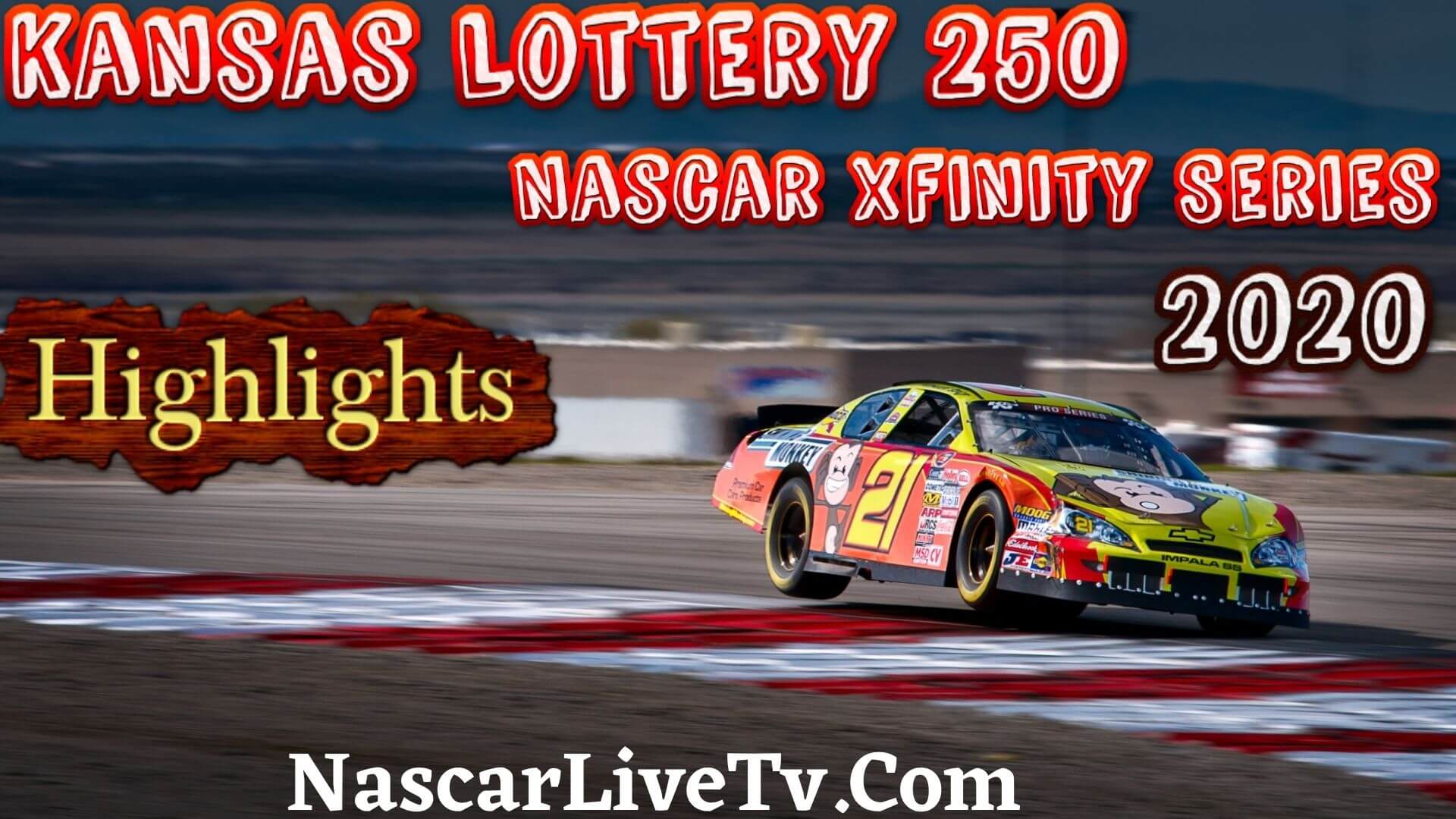 Kansas Lottery 250 Nascar Xfinity Series 2020 Highlights