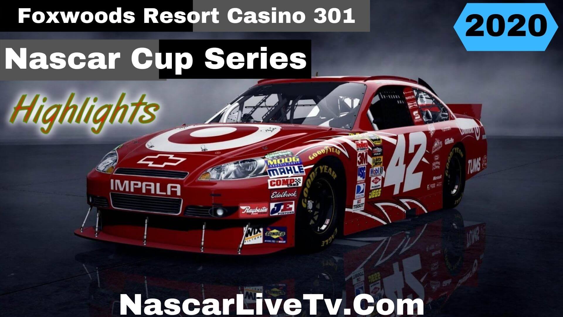 Foxwoods Resort Casino 301 Cup Series 2020 Highlights