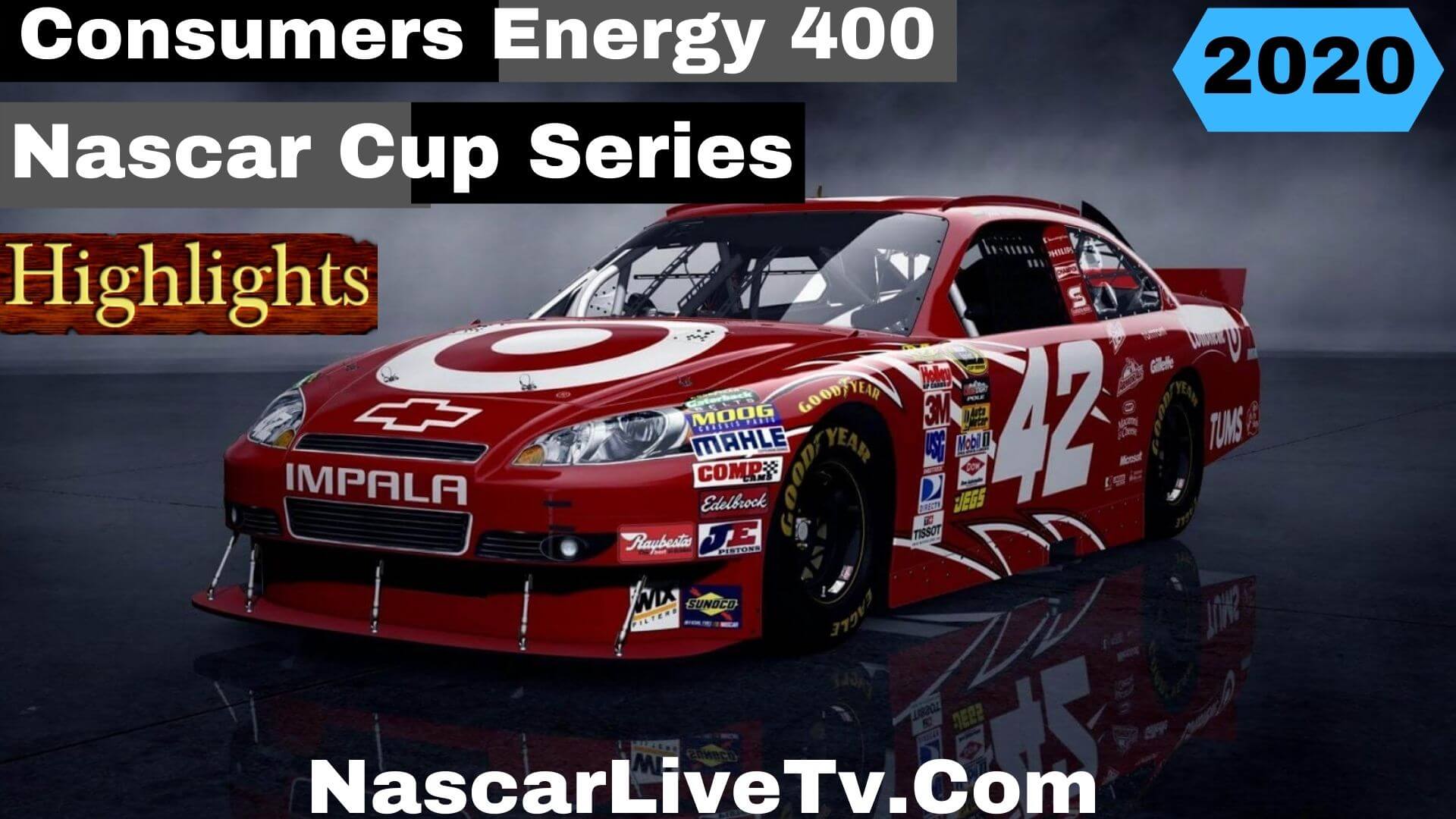 Consumers Energy 400 Nascar Cup Series 2020 Highlights