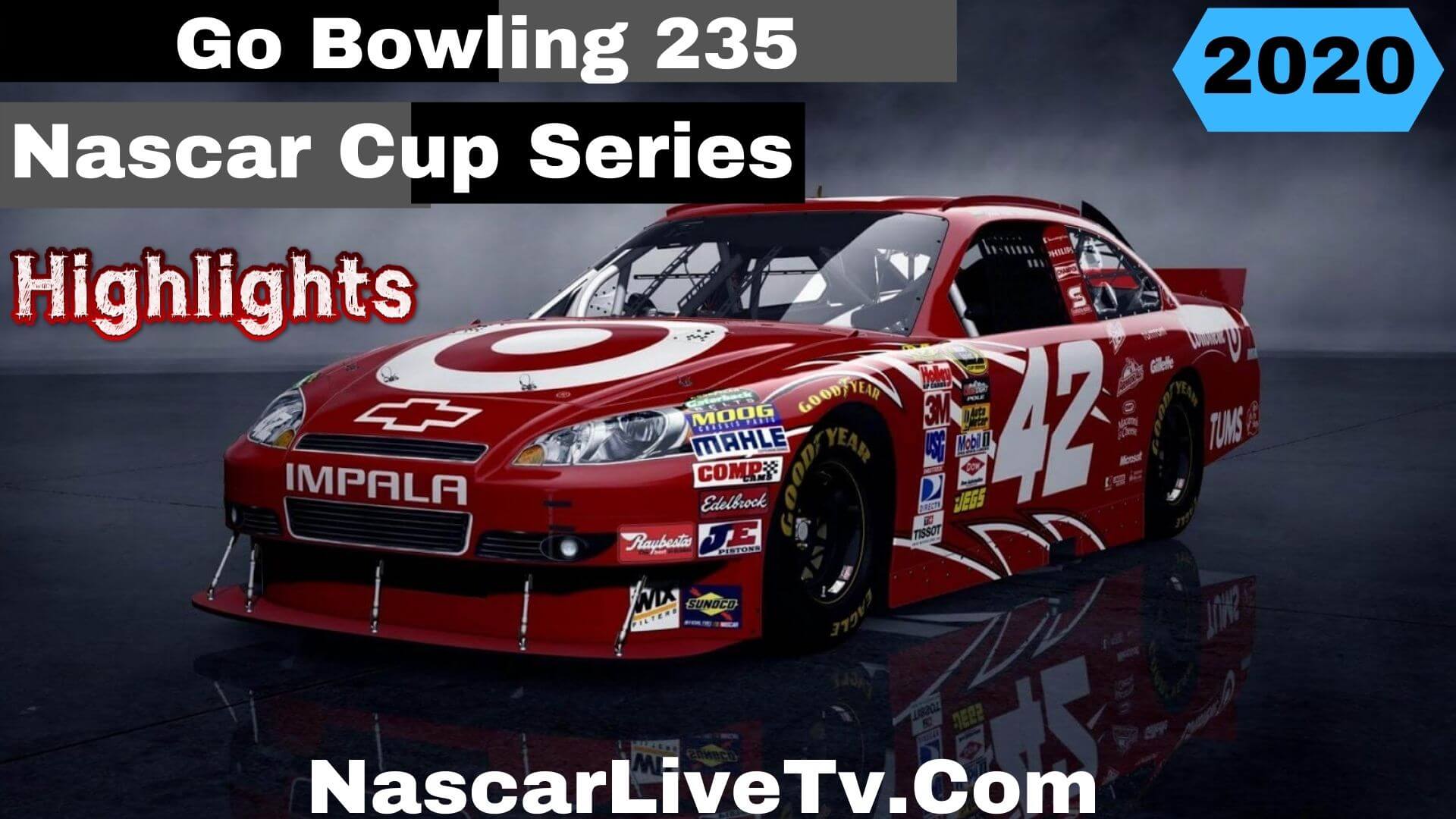 Go Bowling 235 Nascar Cup Series 2020 Highlights