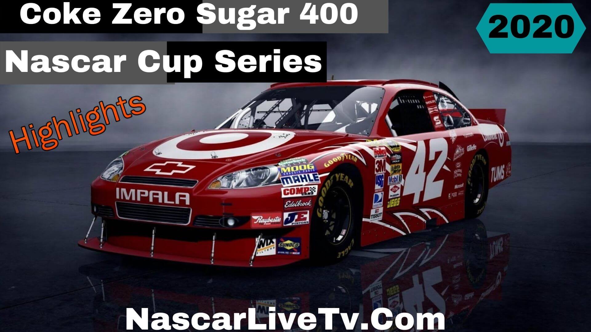 Coke Zero Sugar 400 Nascar Cup Series 2020 Highlights