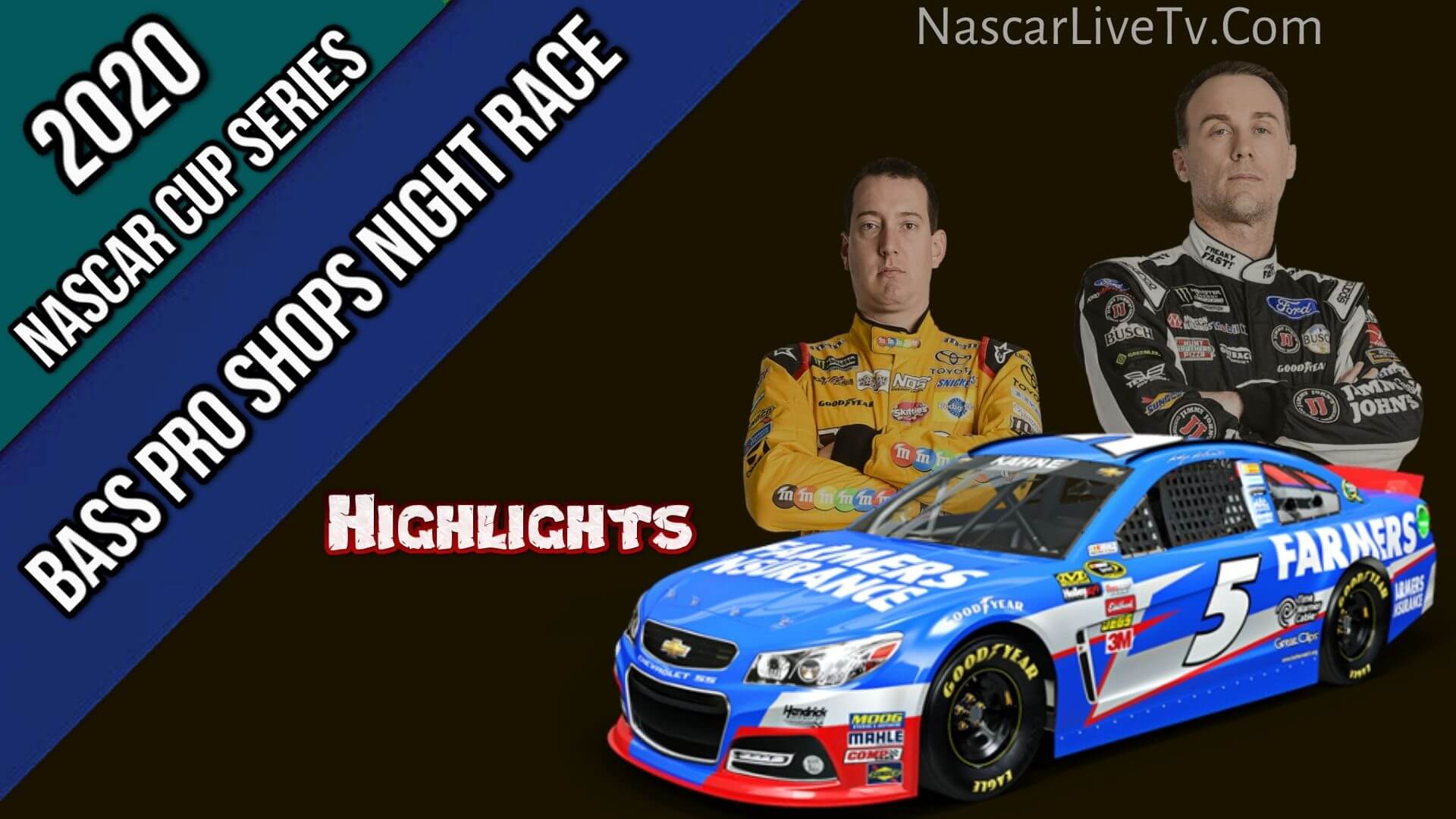 Bass Pro Shops Night Race Nascar Cup Series 2020 Highlights