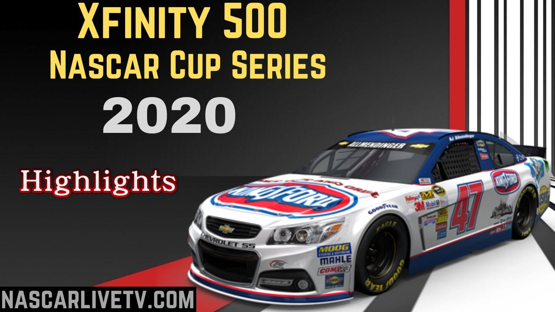 Xfinity 500 Nascar Cup Series 2020 Highlights