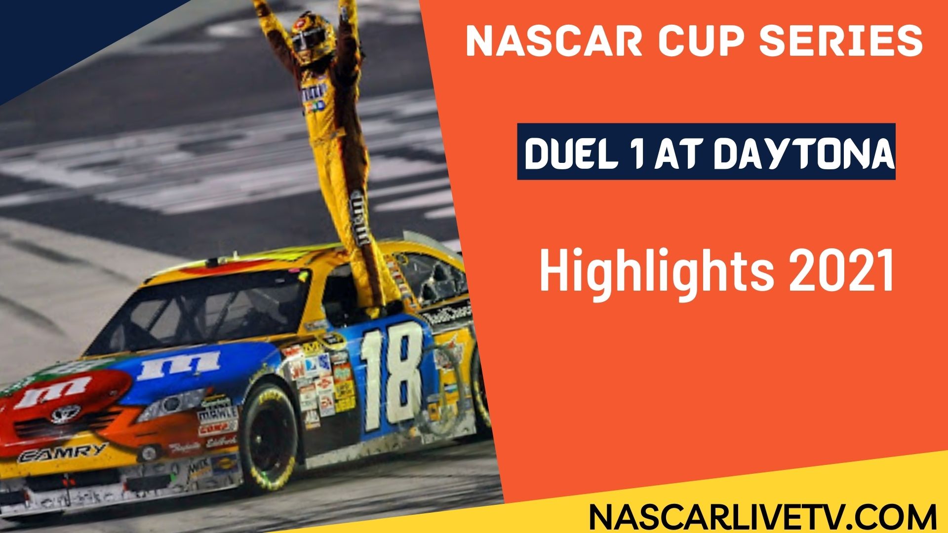 Duel 1 At Daytona Nascar Cup Series Highlights 2021