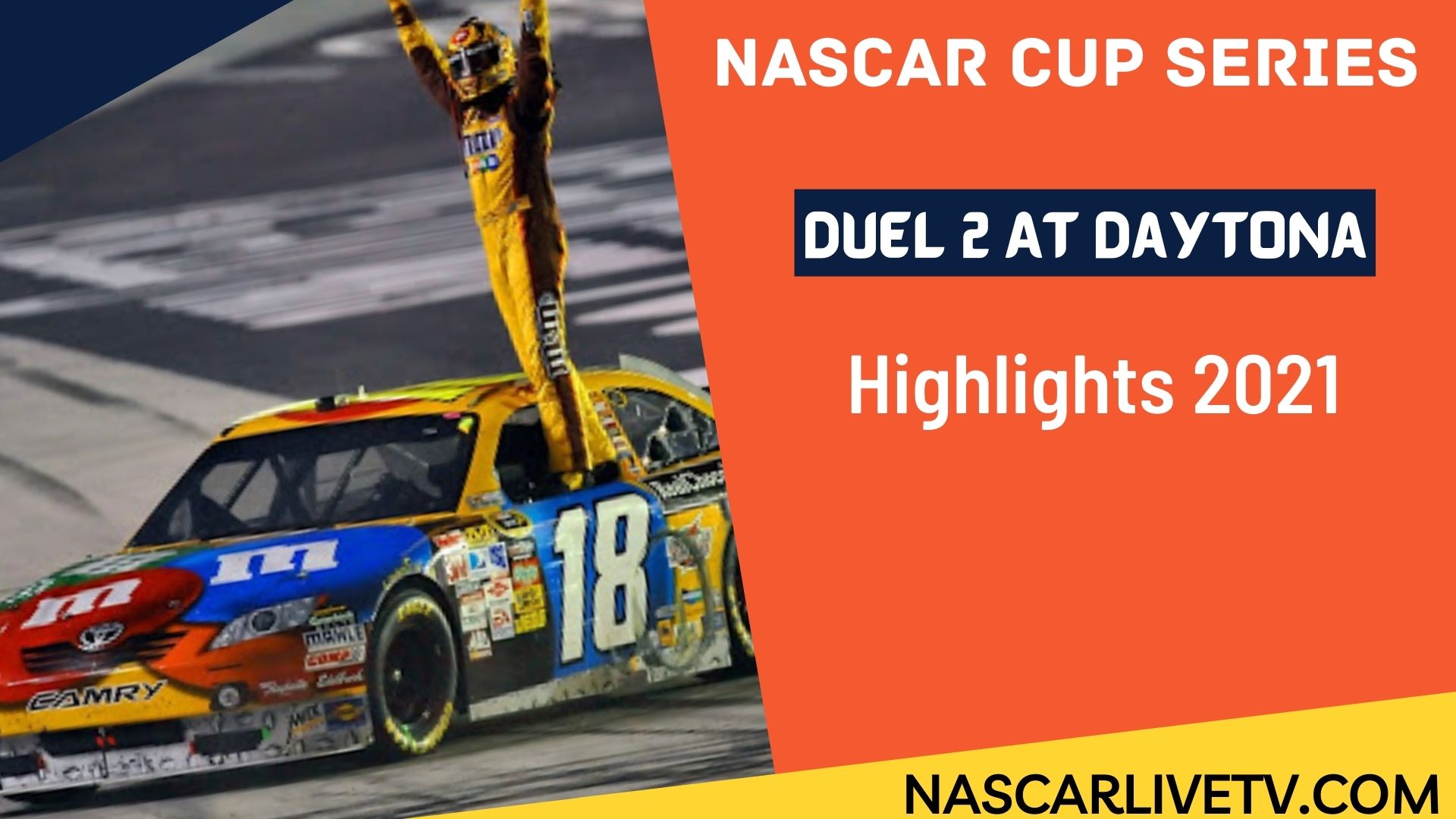 Duel 2 At Daytona NASCAR Cup Series Highlights 2021