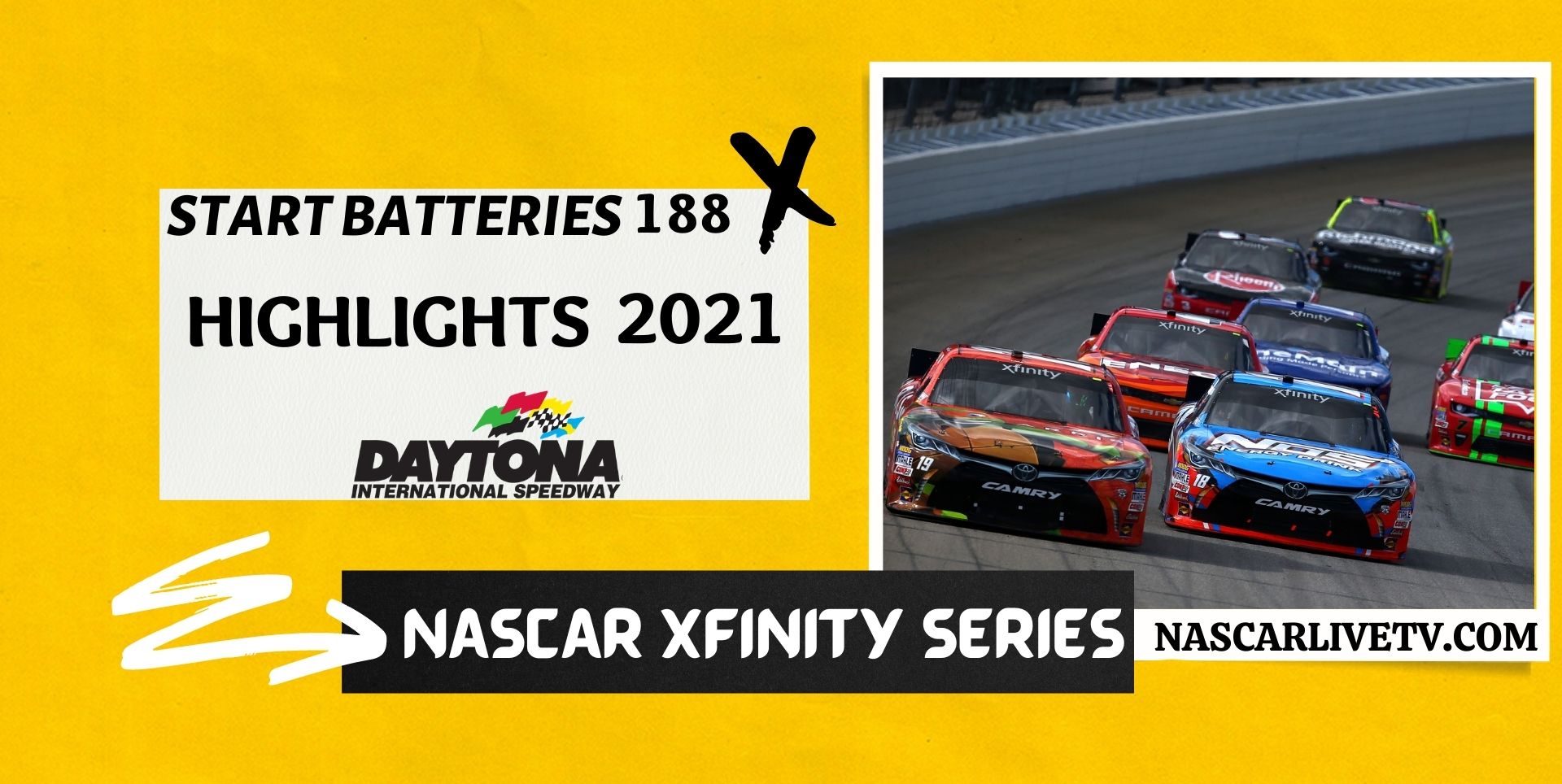 Start Batteries 188 Highlights  NASCAR Xfinity Series 2021