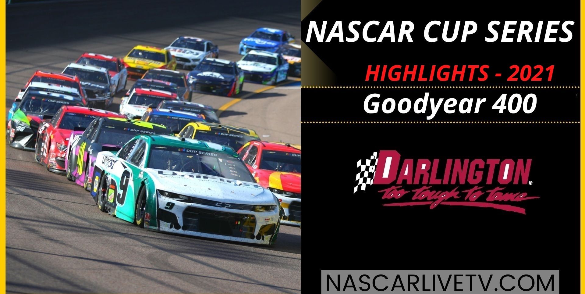 Goodyear 400 NASCAR Cup Series Highlights 2021