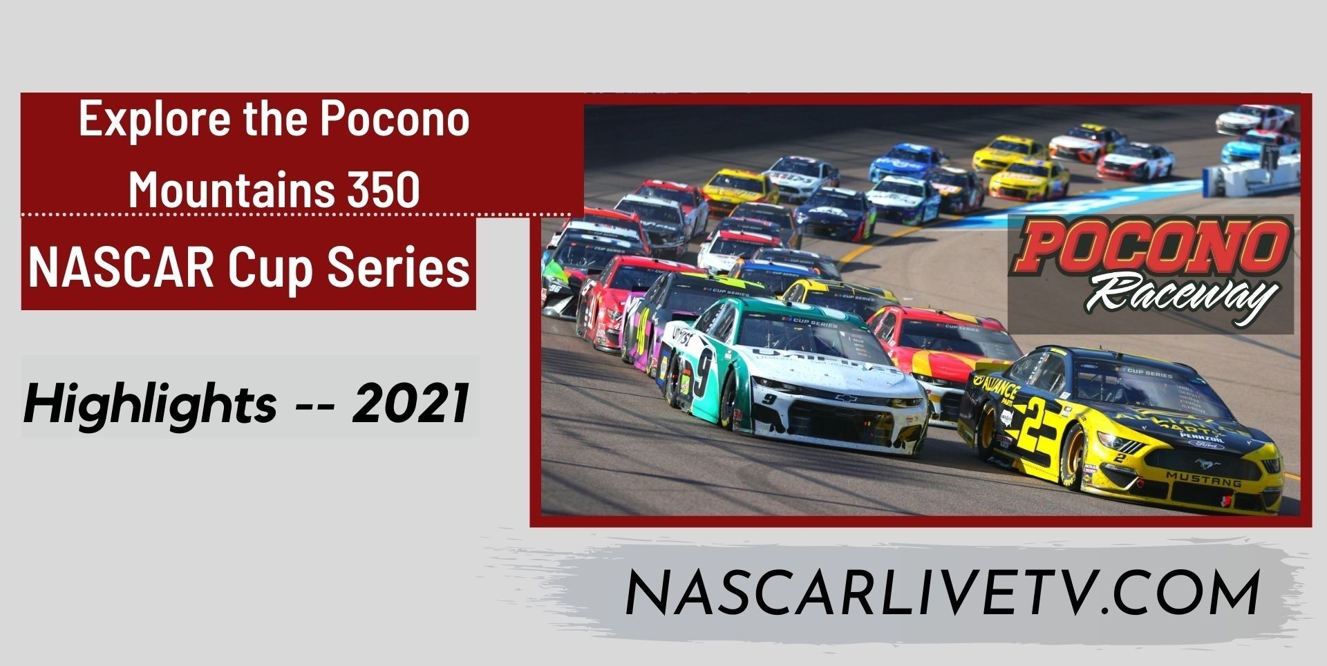 Explore The Pocono Mountains 350 Highlights NASCAR 2021