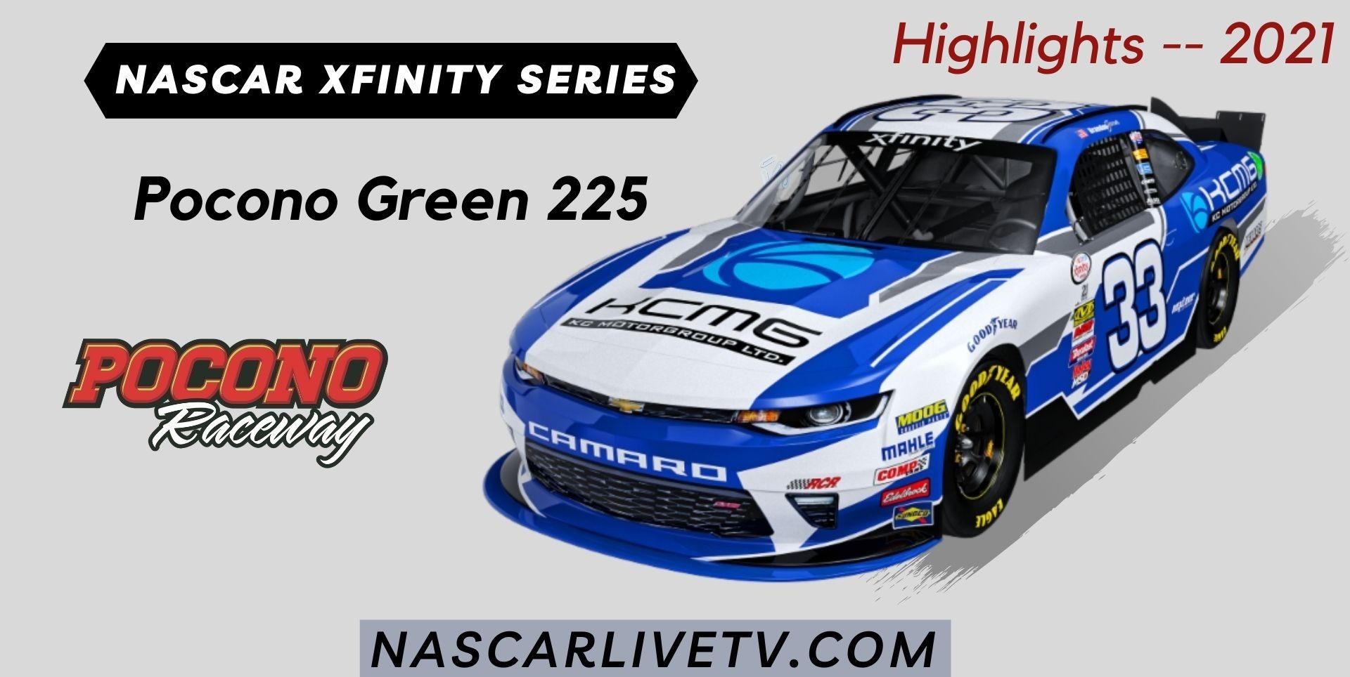 Pocono Green 225 Highlights NASCAR Xfinity Series 2021