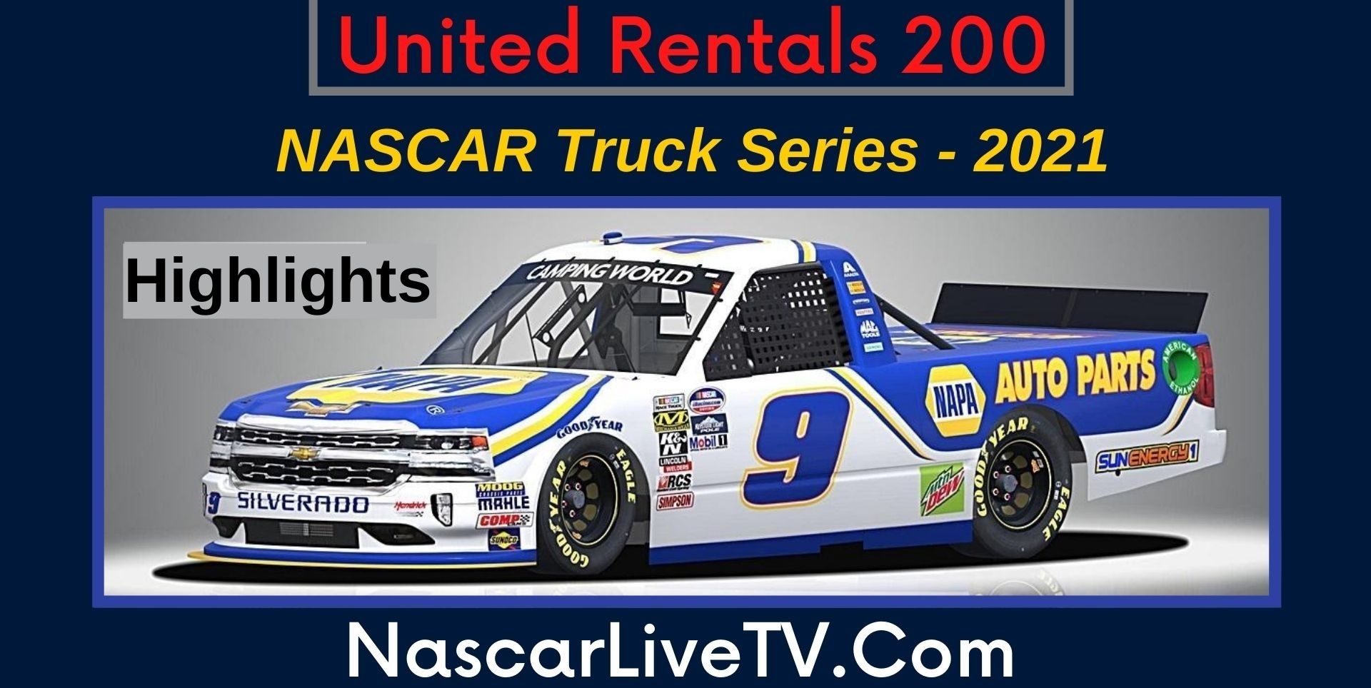 United Rentals 200 Highlights NASCAR Truck Series 2021