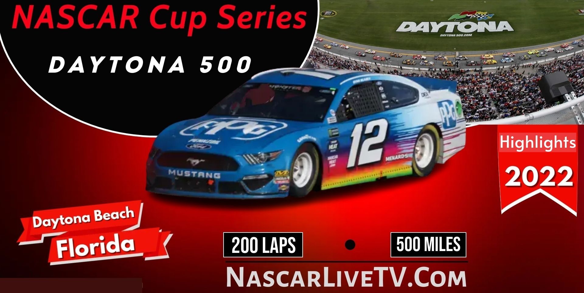 Daytona 500 Highlights Nascar Cup Series 2022