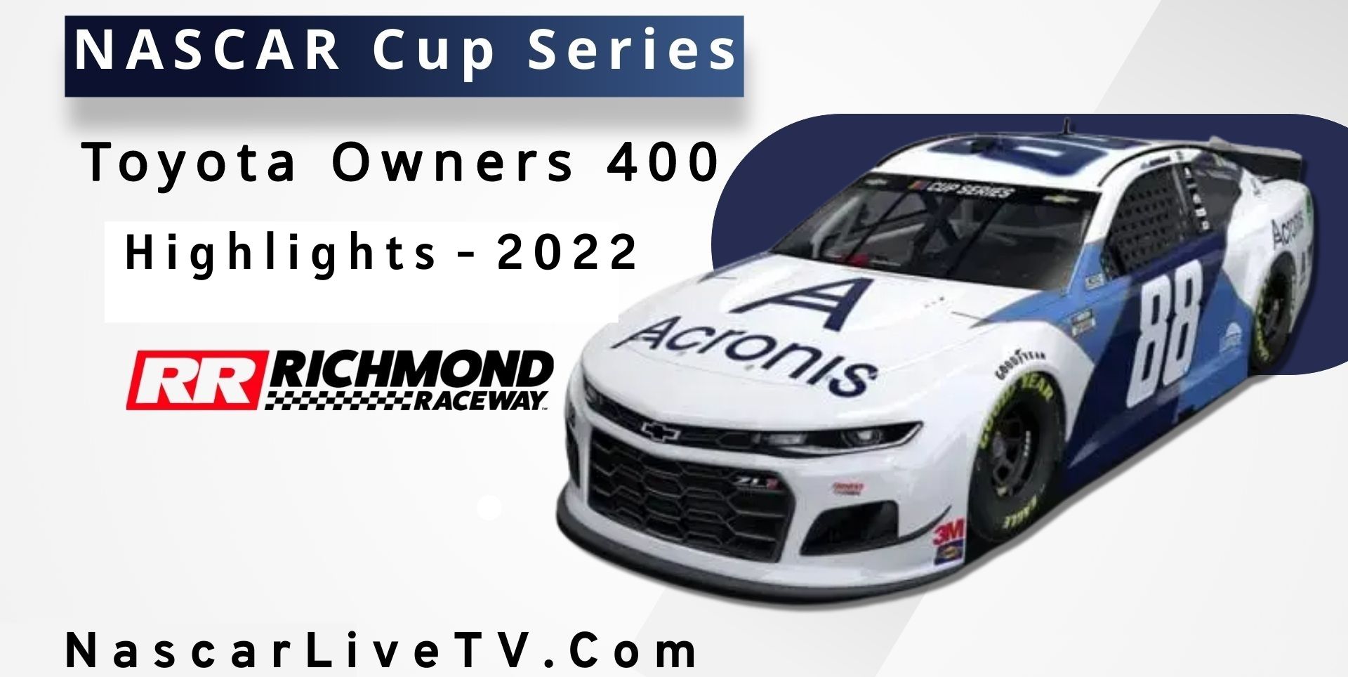 Toyota Owners 400 Highlights NASCAR Cup 2022