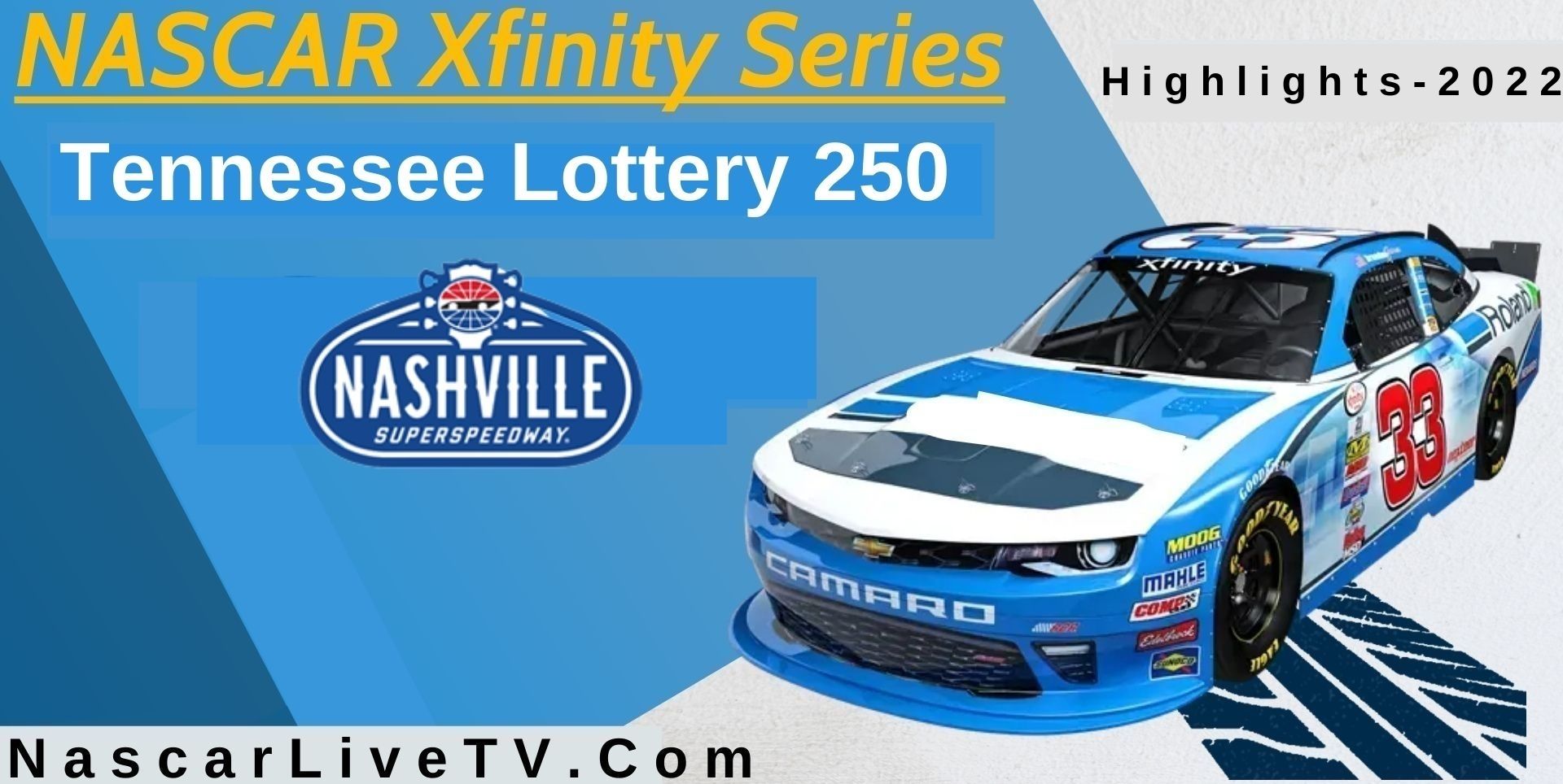 Tennessee Lottery 250 Highlights Nascar Xfinity Series 2022