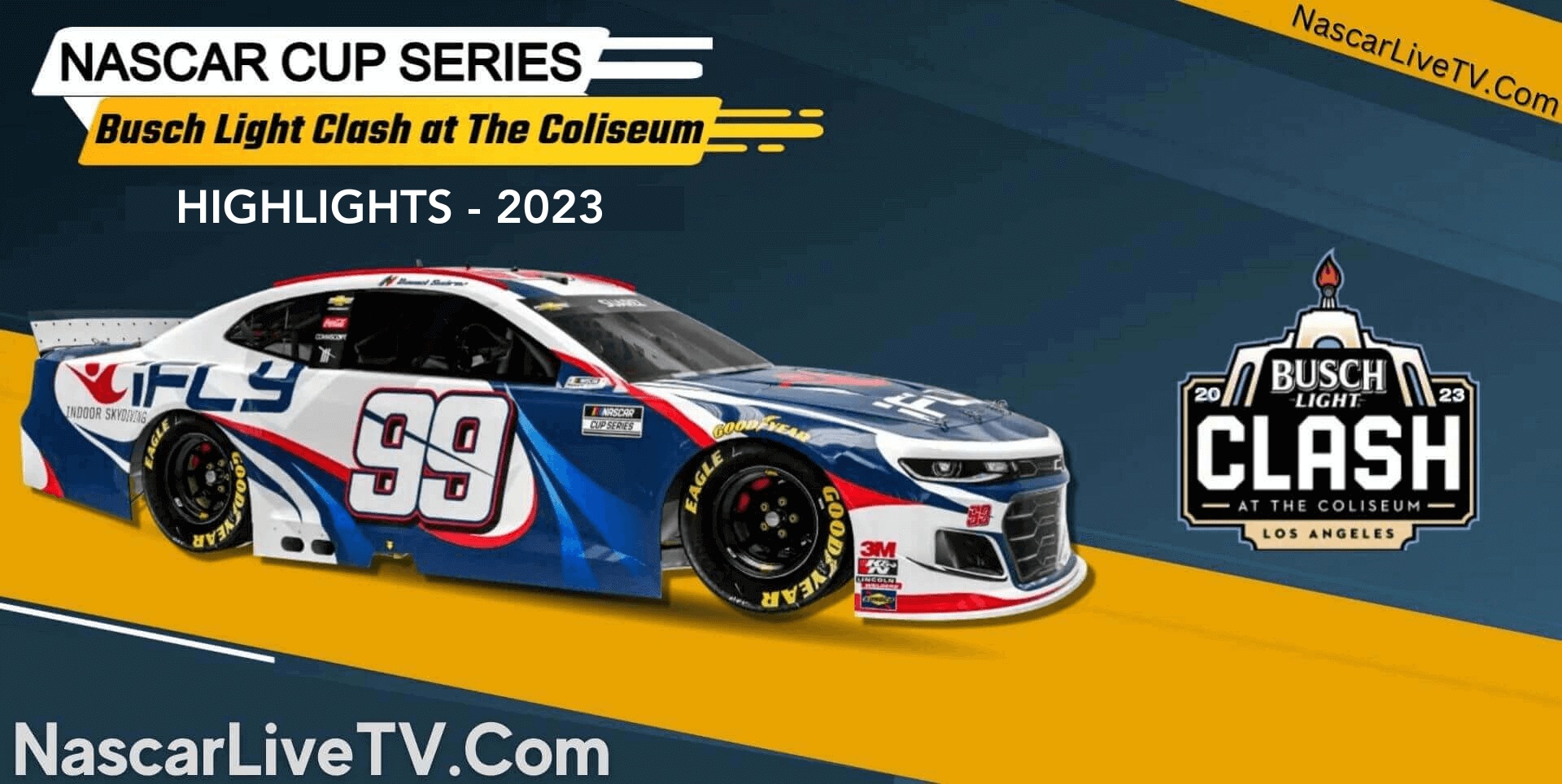 Busch Light Clash Highlights NASCAR Cup Series 2023