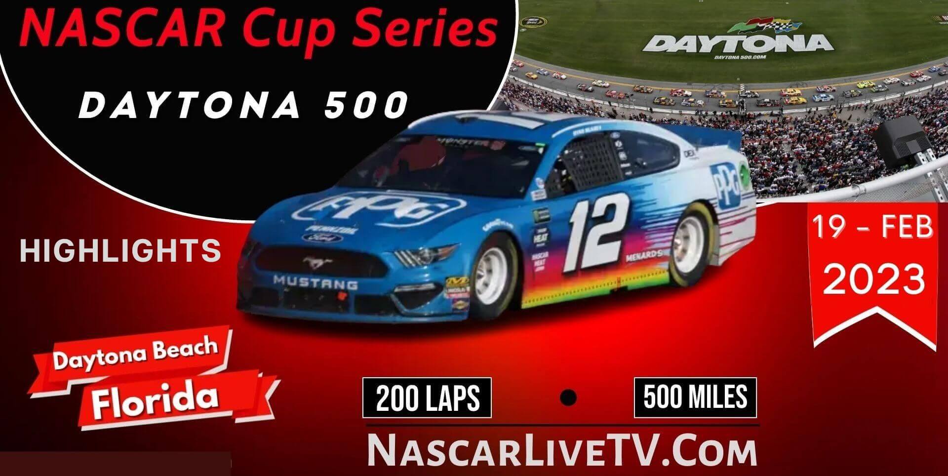 DAYTONA 500 Highlights NASCAR Cup Series 2023