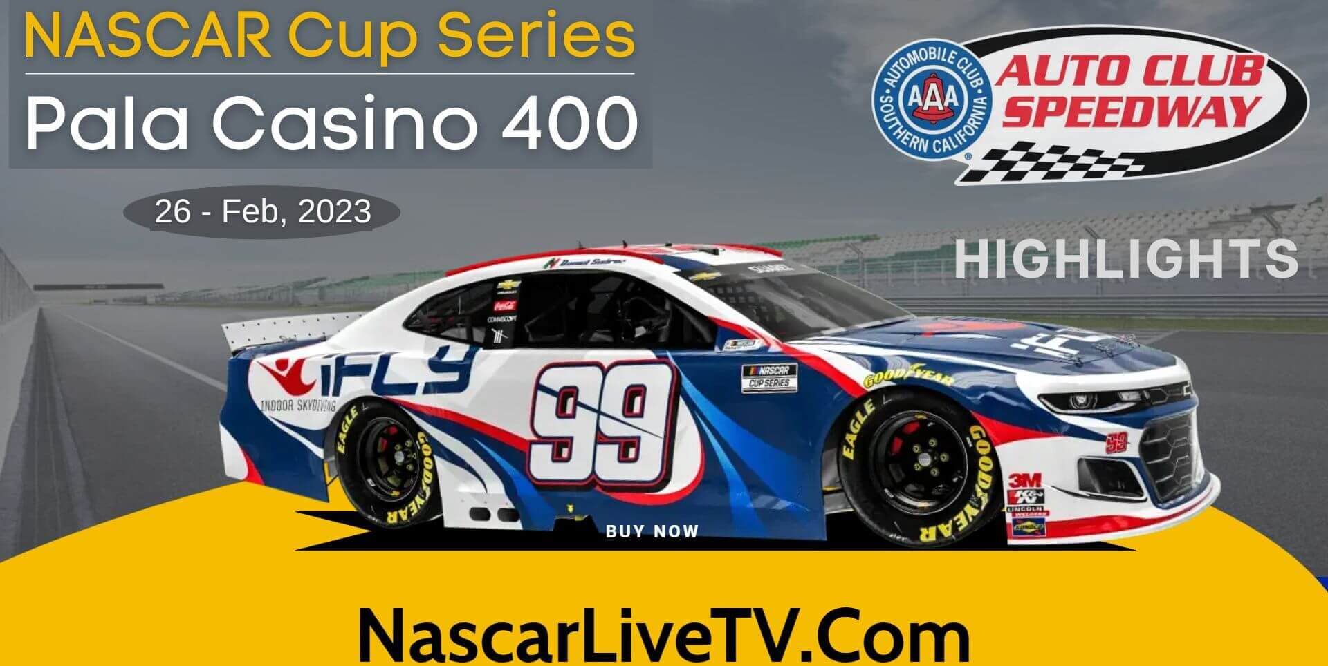 Pala Casino 400 Highlights NASCAR Cup Series 2023