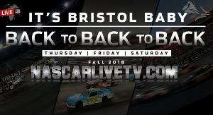 NASCAR Bristol Motor Speedway 2018 full weekend Schedule